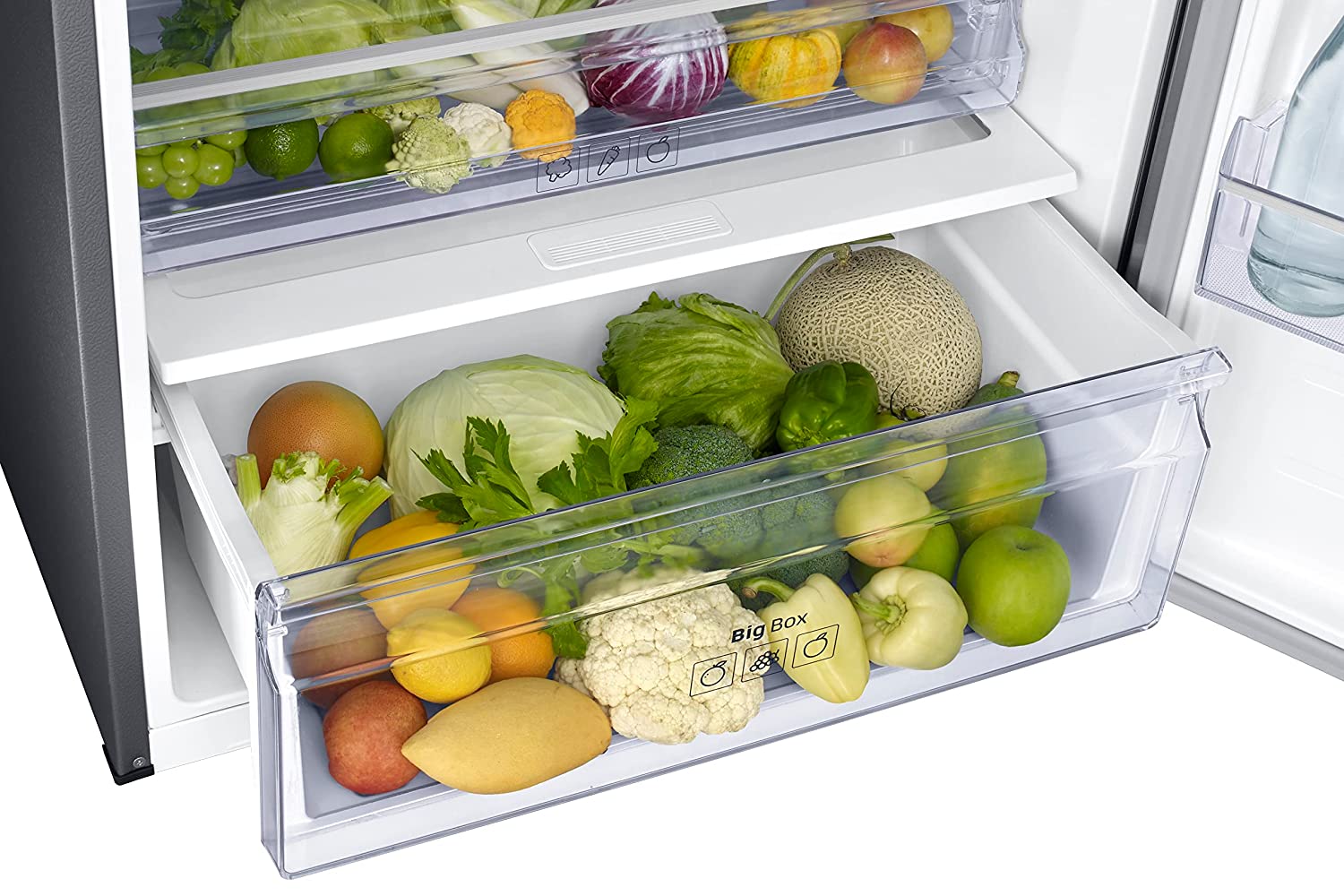 Samsung 551L 2 Star Frost-Free Double Door Digital Inverter Refrigerator (RT56B6378SL/TL, Steel, 2022 Model)