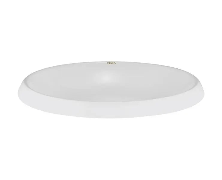 Cera S2030138 Cabella 520x520x115 mm Counter Wash Basin White Colour