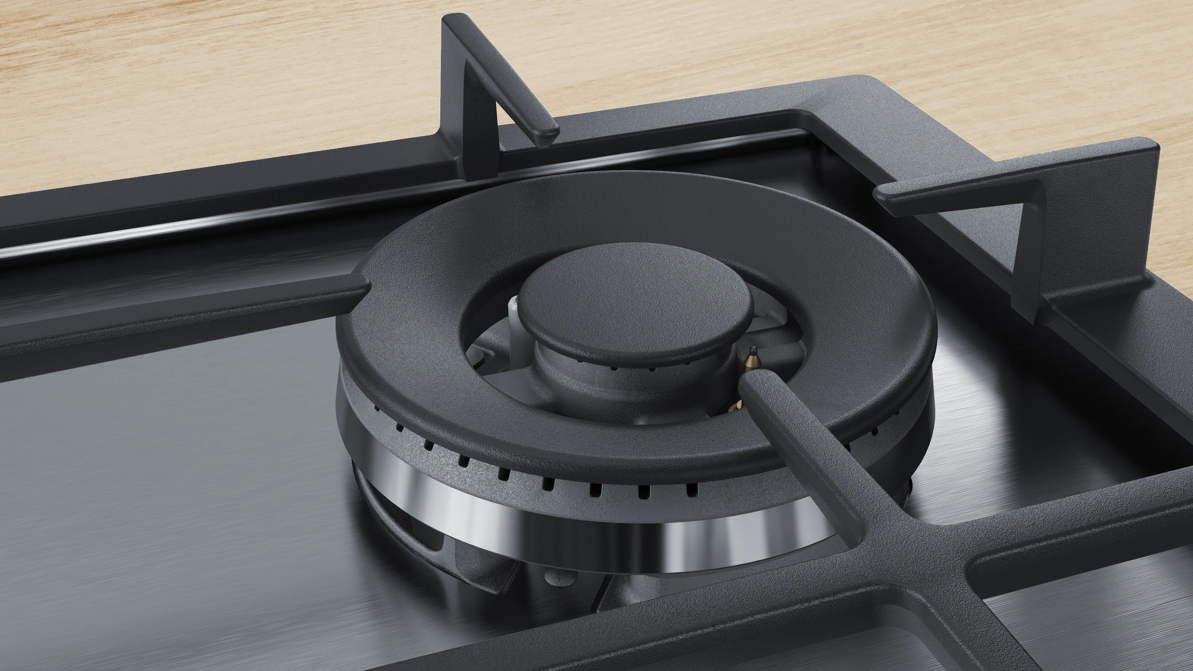 Bosch PCH6A5M90I Series 6 Gas hob 60 cm Stainless steel