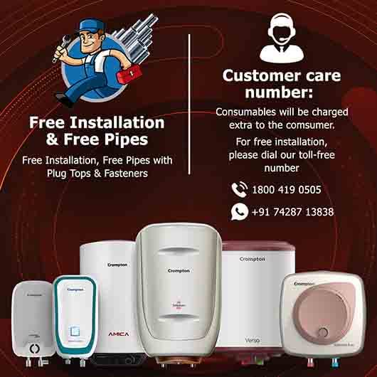 Crompton Solarium Evo 15-L 5 Star Storage Water Heater, Wall Mounting, Ivory