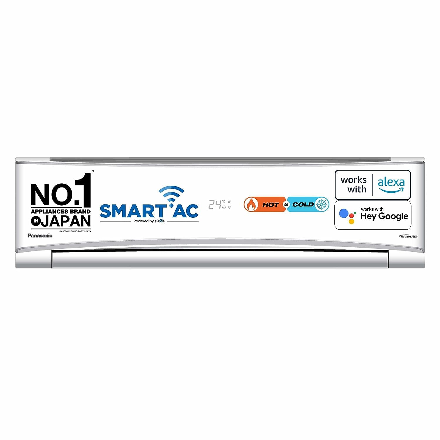 Panasonic 1.5T 3 Star Hot & Cold Wi-Fi Inverter Smart Split AC (Copper Condenser CS/CU-KZ18AKYF)