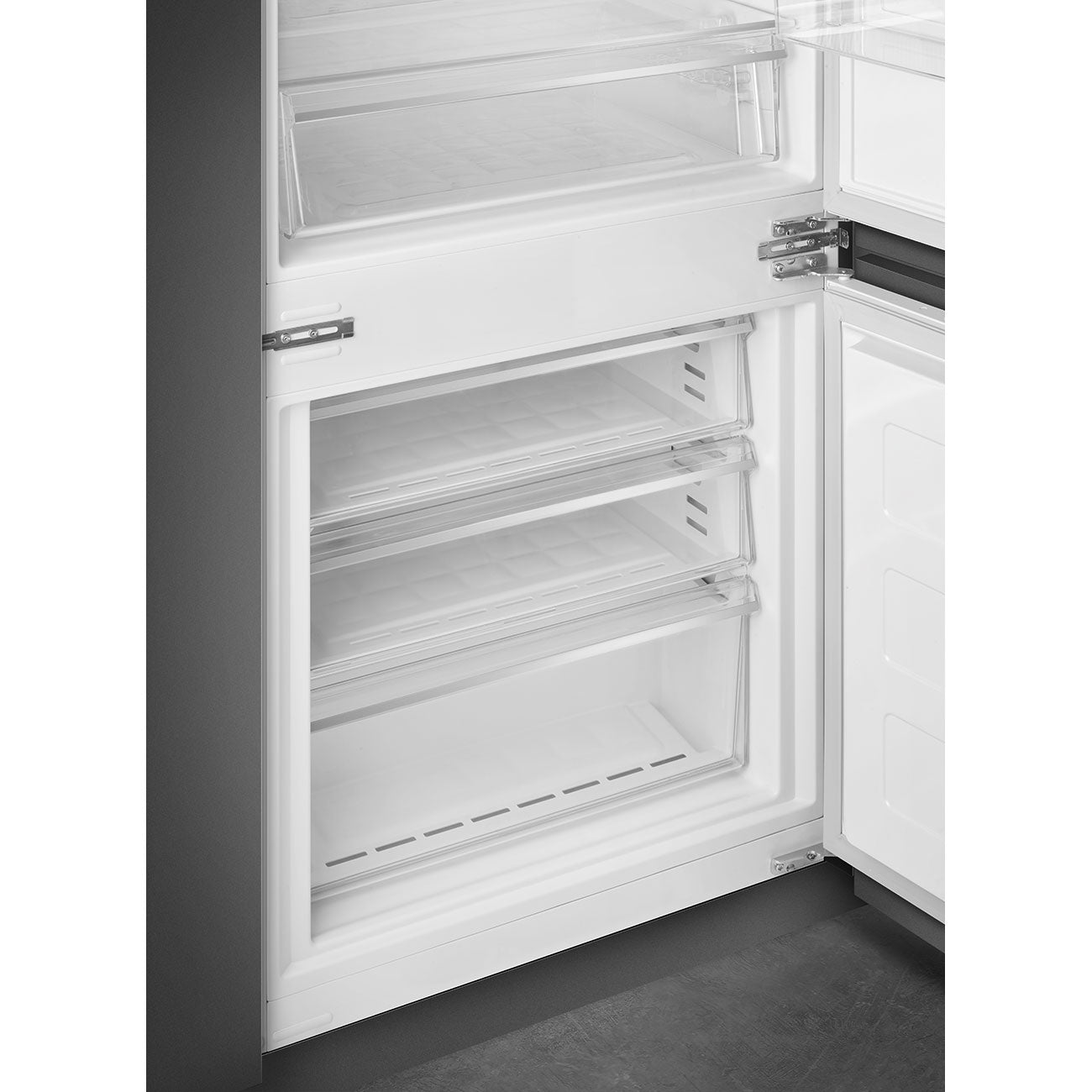 Smeg refrigerator c875tne Built-in refrigerator with freezer compartment in the lower compartment