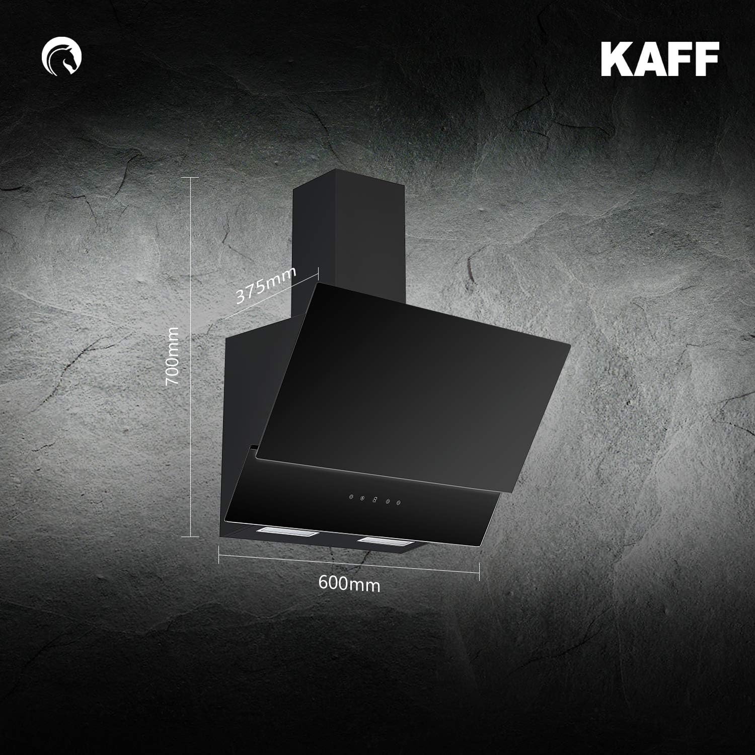 Kaff 60 cm 1000 m3/h Chimney (Nova TC 60)