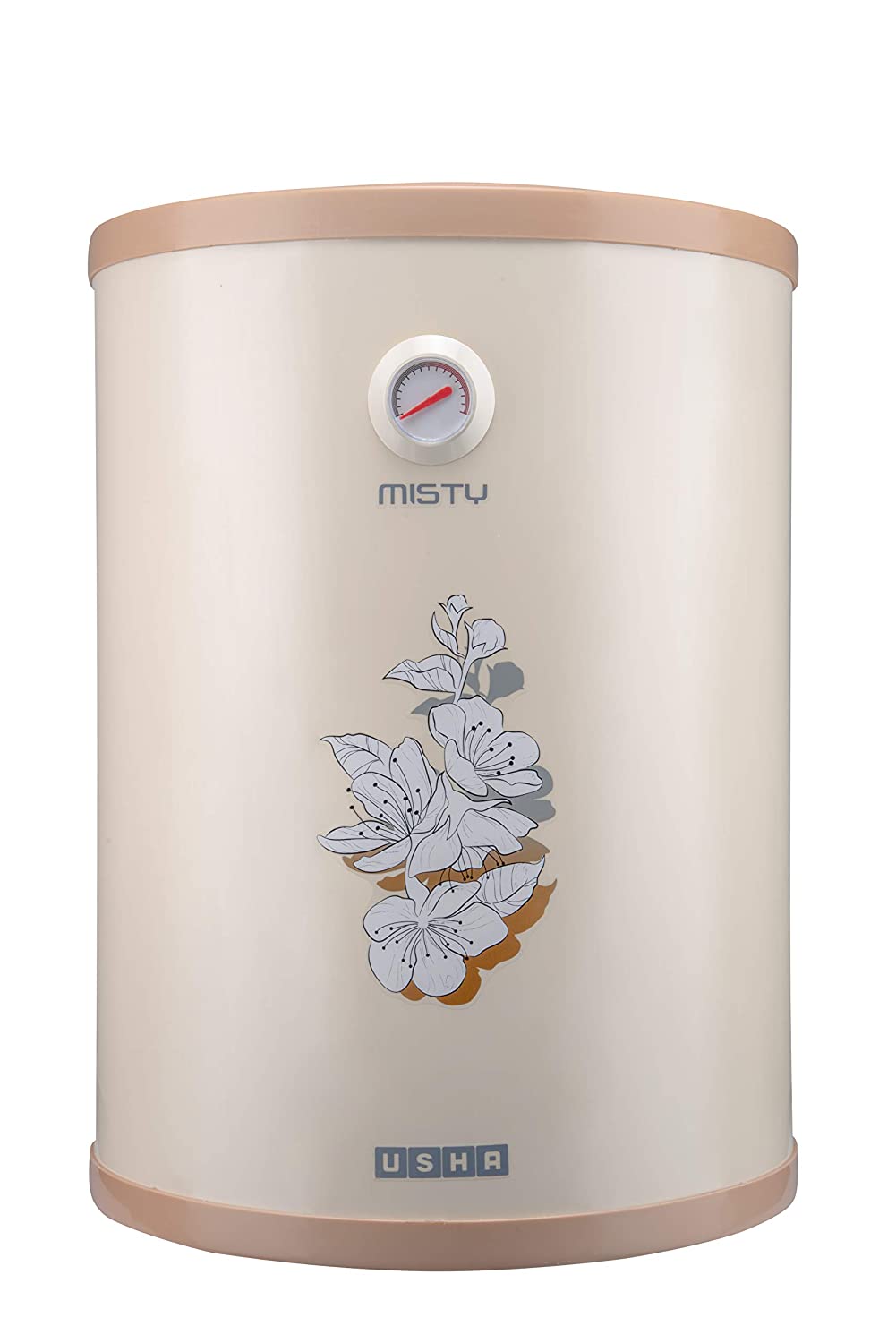 Usha Misty 15 Ltr 2000-Watt 5 Star Water Heater ivory Cherry Blossom