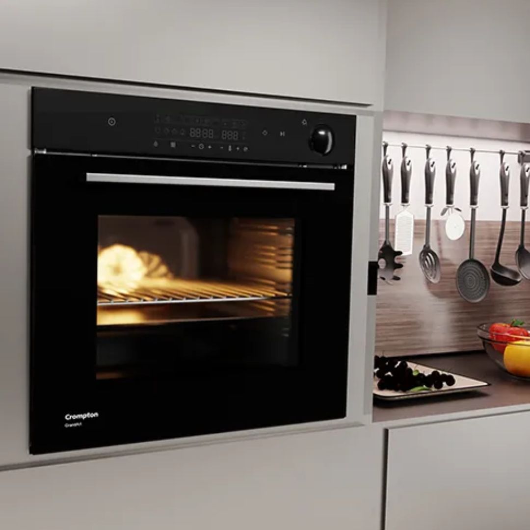 Crompton GrandArt Steam Oven 78L MBLK BIO-GASTM78L-MBL