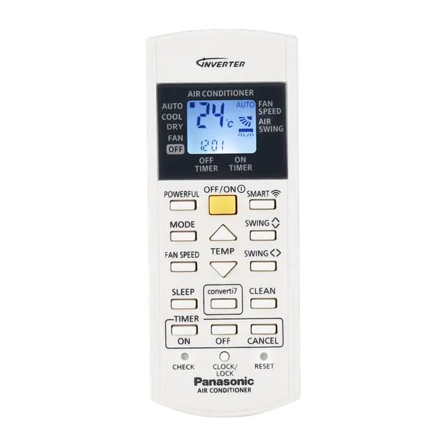Panasonic 7-in-1 1.5T 5-Star Inverter Split AC (CS/CU-EU18BKY5XFM) with 100% Copper Condenser