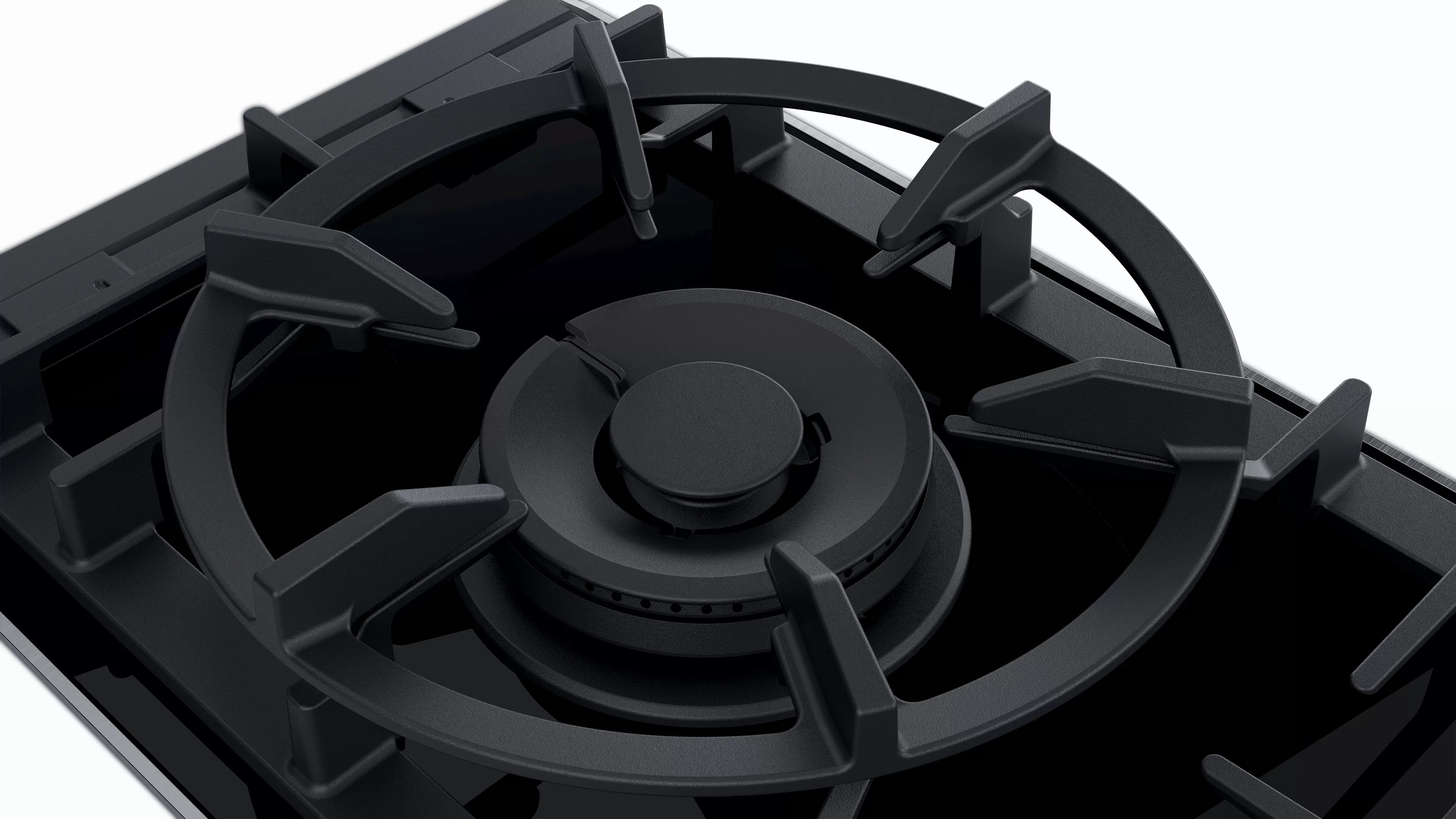 Bosch PRA3A6D70I Series 8 Domino Gas hob 30 cm Ceramic, Black