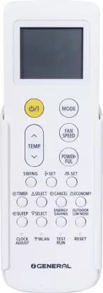 O General ASGG24CETA 2 Ton 5 Star Split Inverter AC - White with Copper Condenser