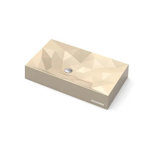 Sternhagen Kristall Pale Gold Sani Quartz Basin - 715x415x130mm | Premium Quality & Elegance