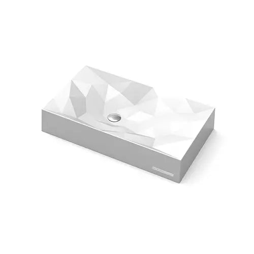 Sternhagen Kristall White Sani Quartz Basin - 715x415x130mm | Premium Quality & Elegance