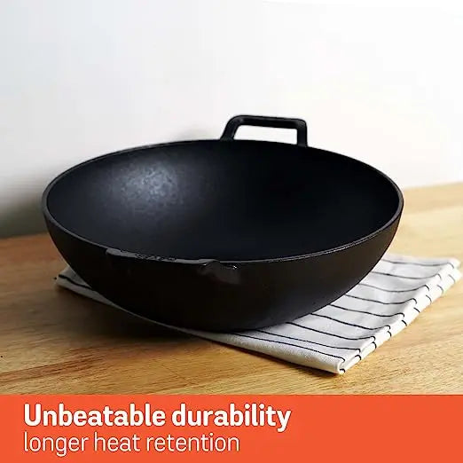 Meyer Deep Frying Kadai 48700 24cm Black