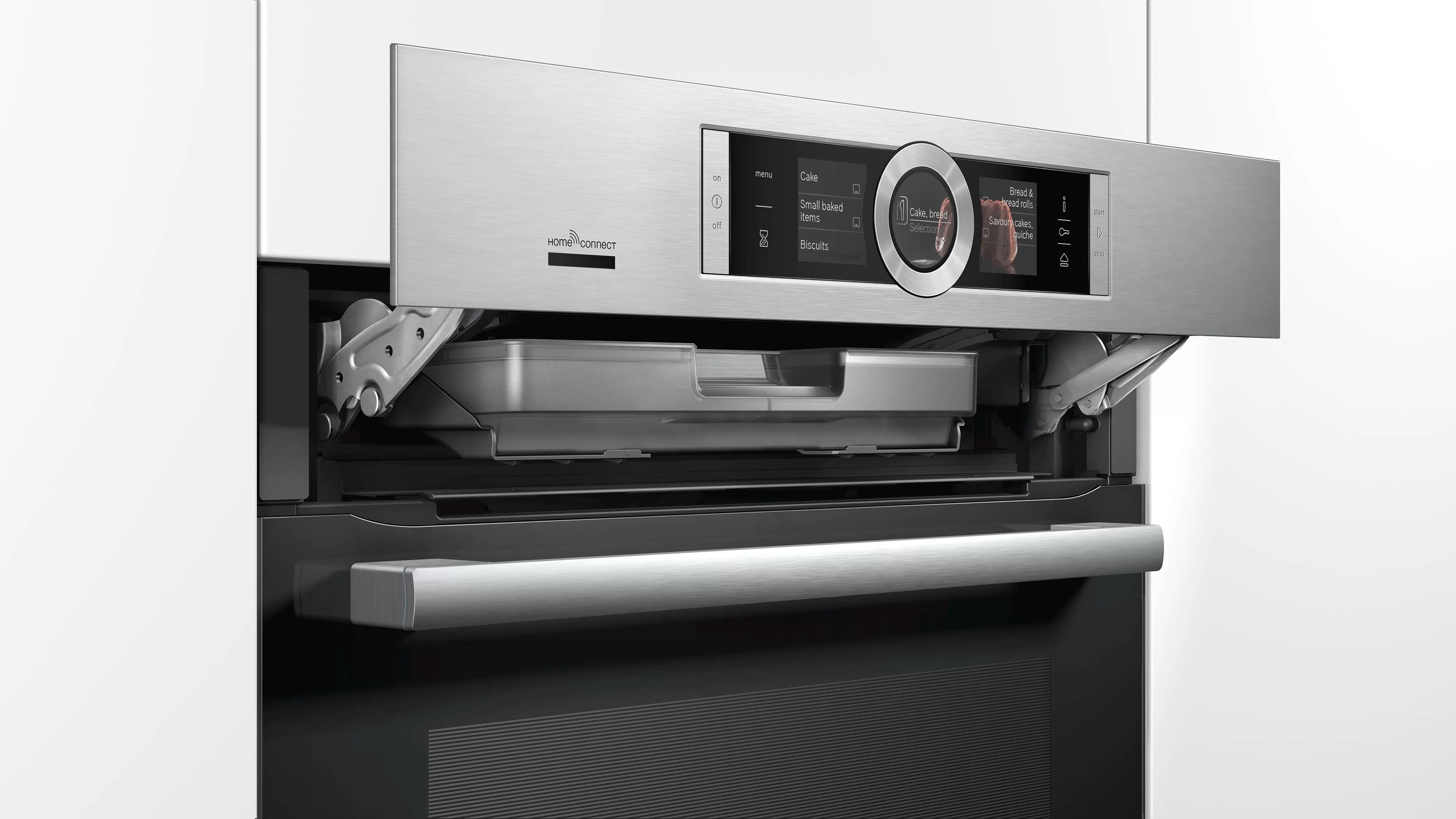 Bosch HRG6769S6 Series 8 Built-in oven with added steam function 60 x 60 cm Stainless steel