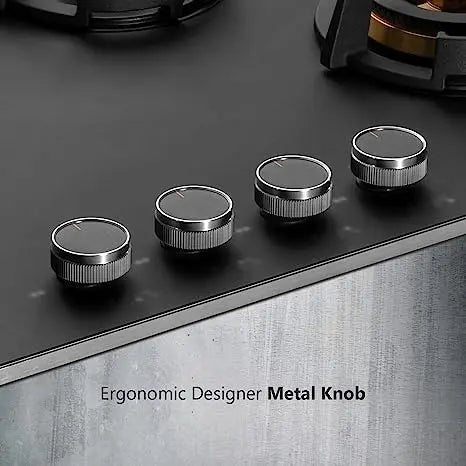 KAFF HOB MSM 804 Four Burners Black Auto Ignition