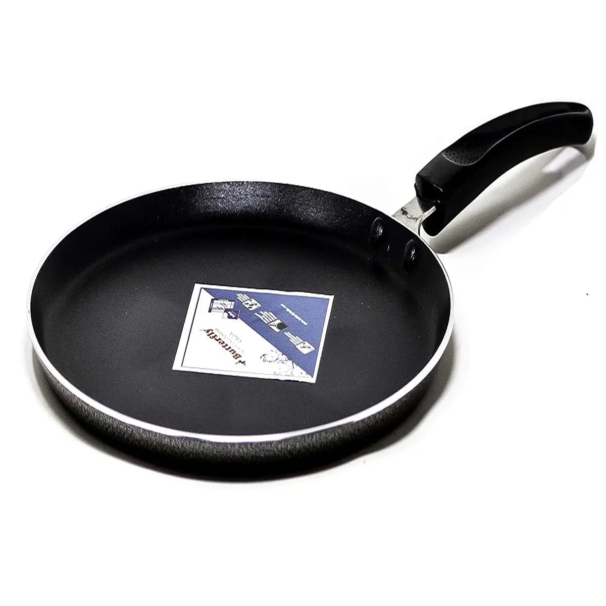 Butterfly Raga Non-Stick Aluminium Omni Tawa, 28 cm, Black