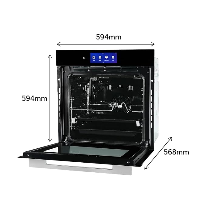 Faber 83L Built-In Microwave Oven with Built in oven with 18 functions | Auto Cook Menus & Auto Power Off Protection, Defrost & Combination Cooking | 1 Yr Warranty | FBIO 83L 18F TFT BK N