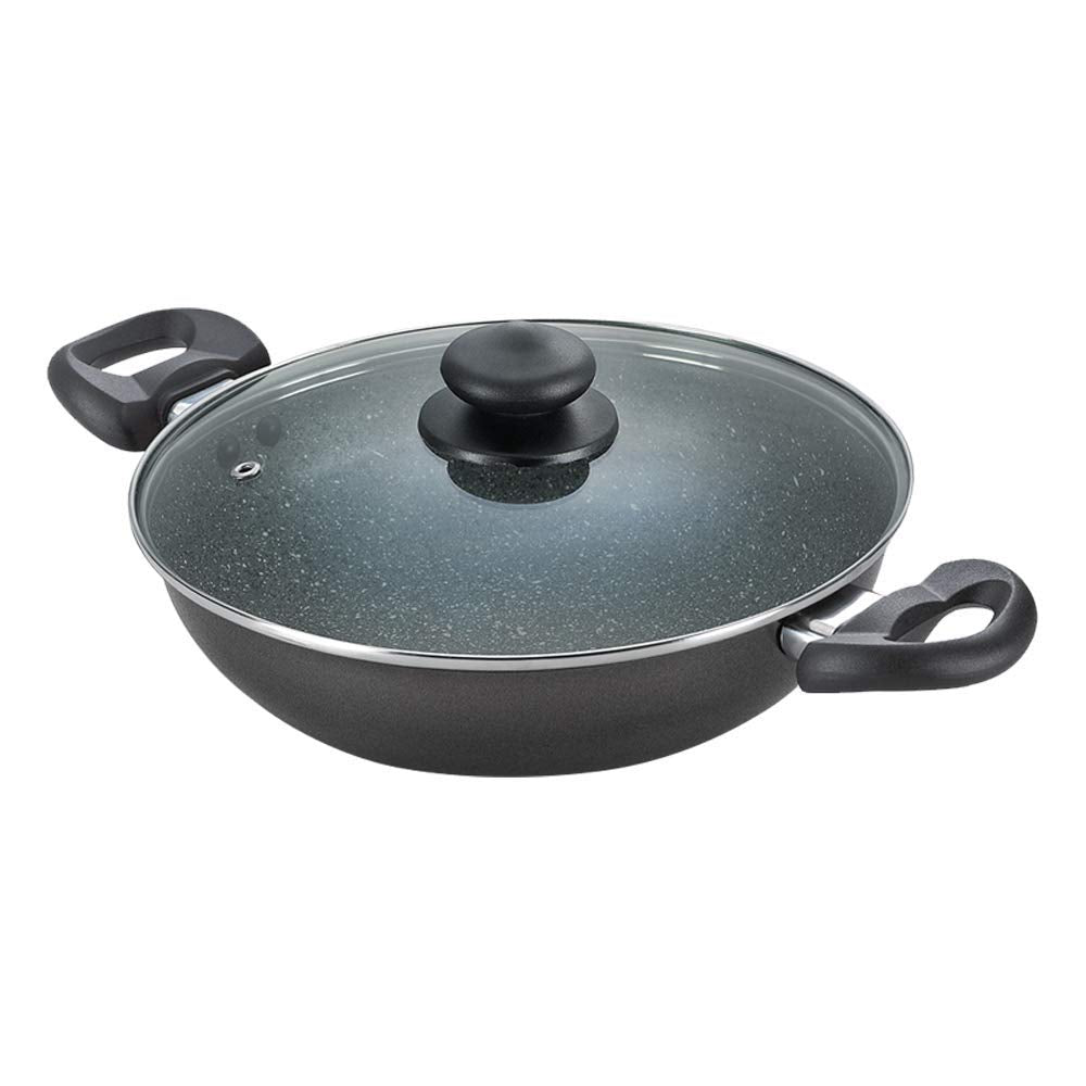 Prestige Omega Deluxe Granite Kadai, 240mm