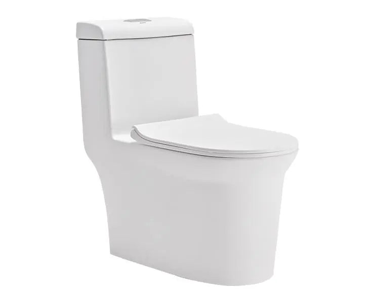 Cera A1014112 Senator Espello Rimless One Piece EWC S Trap 300 mm Toilet Seat - 720x370x760 mm