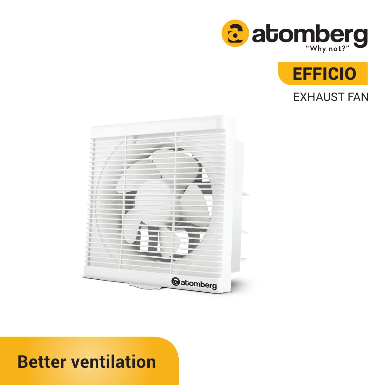 atomberg Efficio 200mm sweep size BLDC motor Fan White