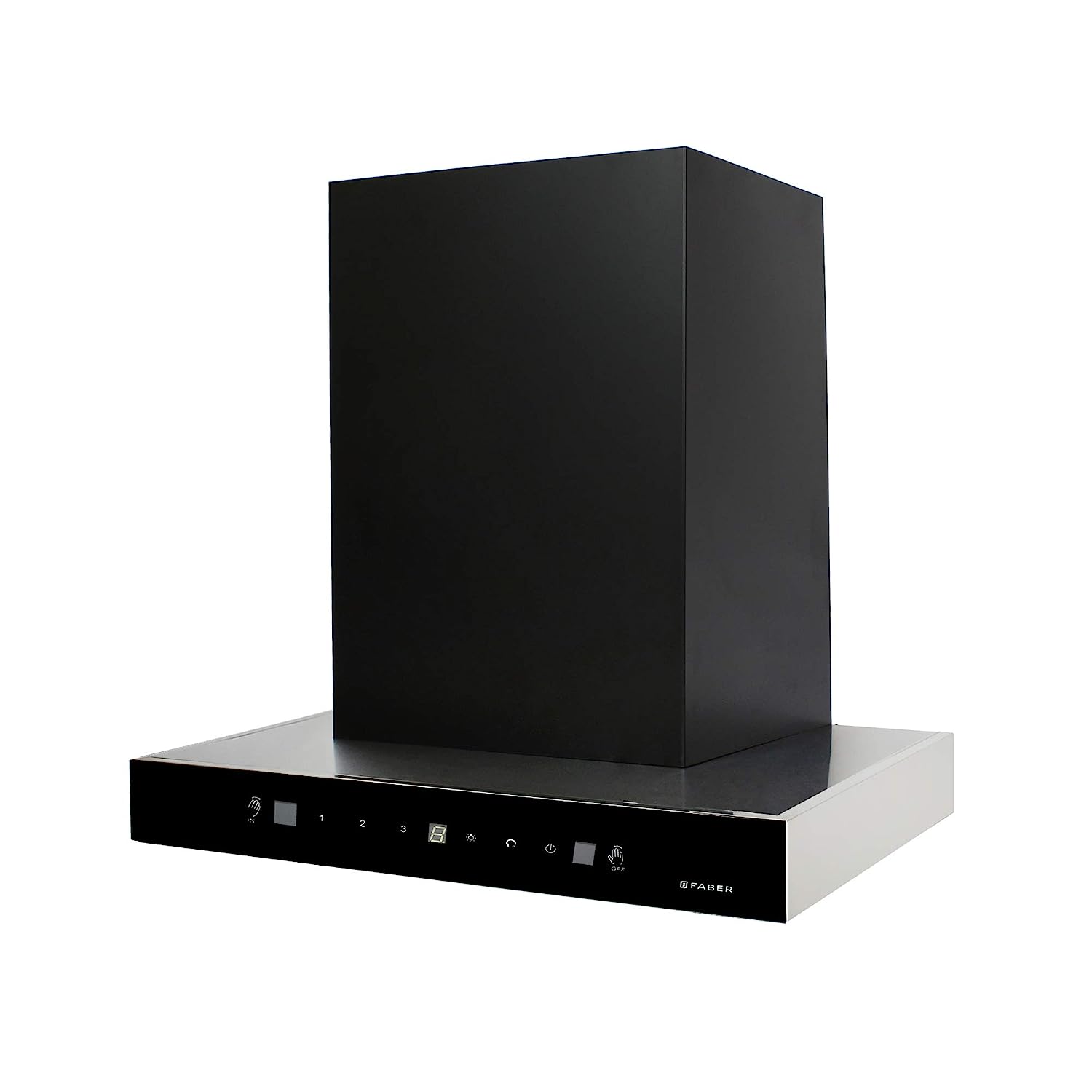 Faber 60 cm 1350 m3/hr Auto-Clean box-type Kitchen Chimney (HOOD JUPITER HC SC 60, Filterless technology, TC, BK)