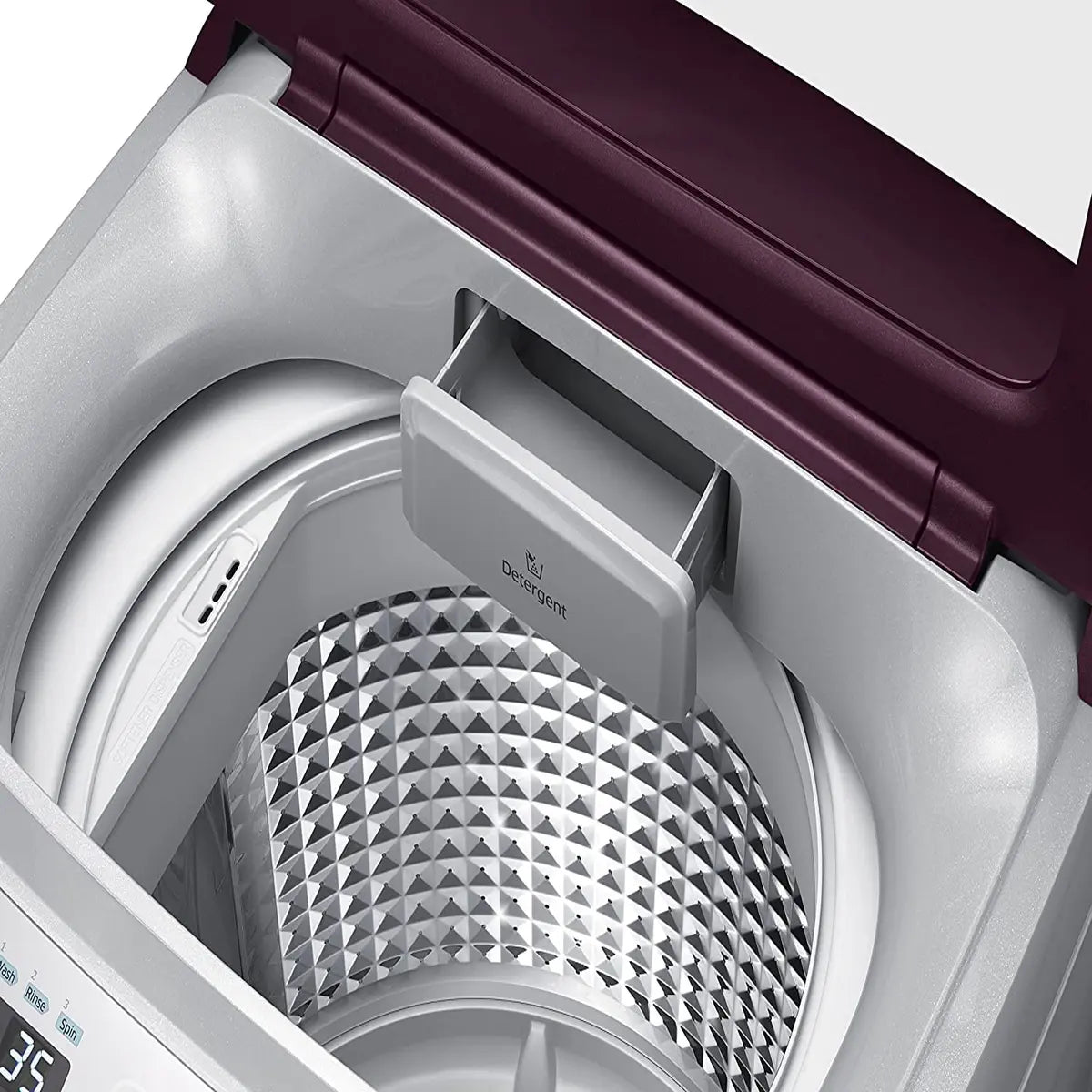 Samsung 7 kg Fully-Automatic Top Loading Washing Machine (WA70M4300HP/TL, Imperial Silver)