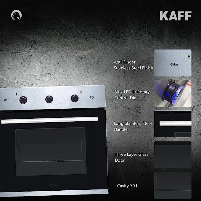KAFF OV 70AMSS 60cm Electric Oven with True Convection