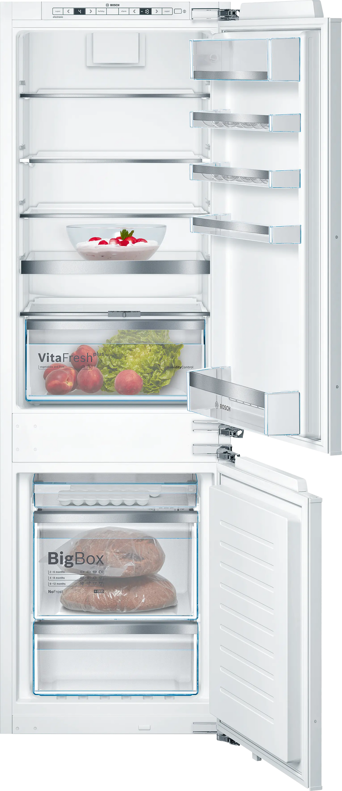 Bosch KIN86AF31I Series 6 built-in fridge-freezer