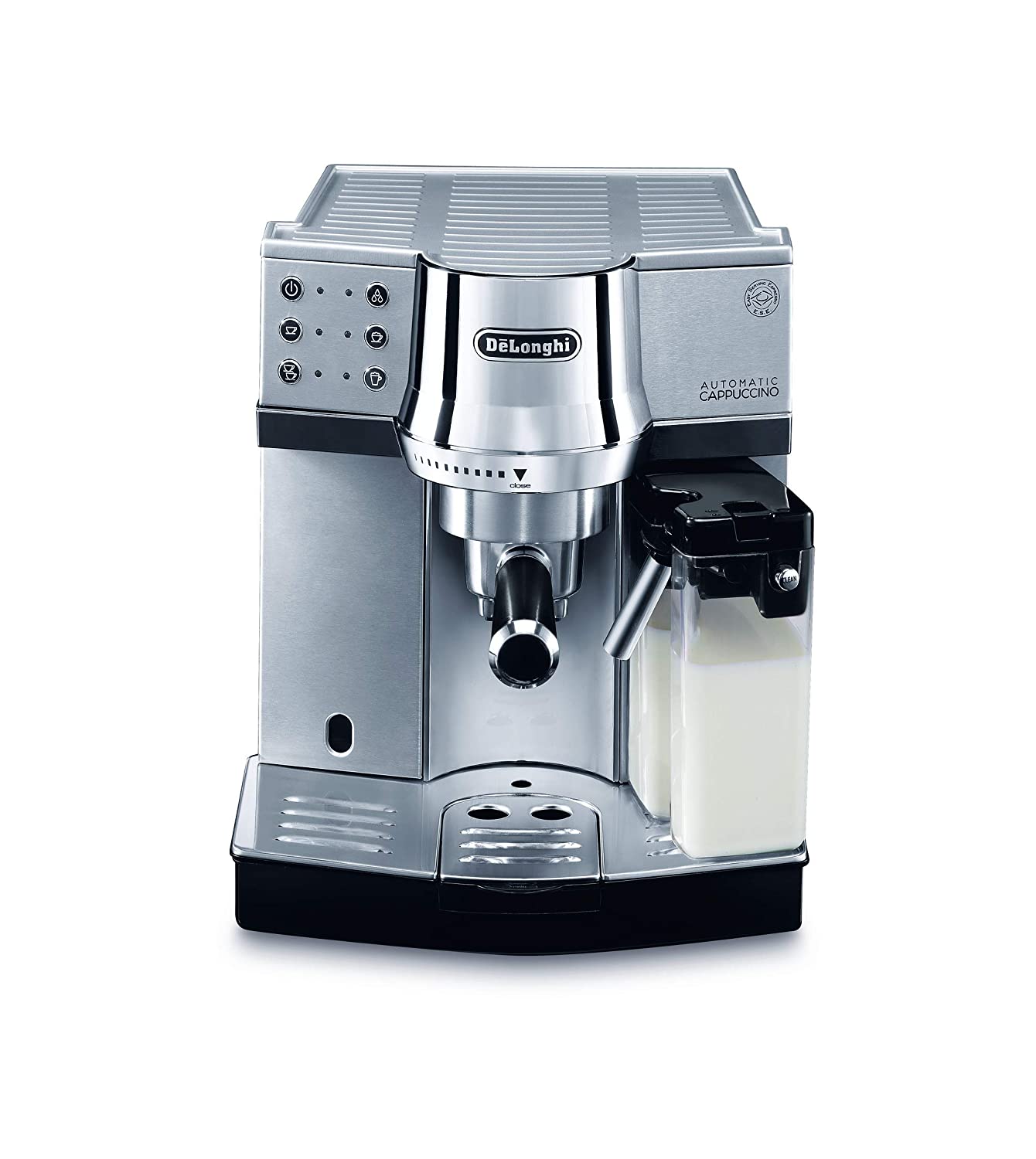 DELONGHI EC 850.M Pump Espresso & Cappuccino Machine 1450W (Metallic)