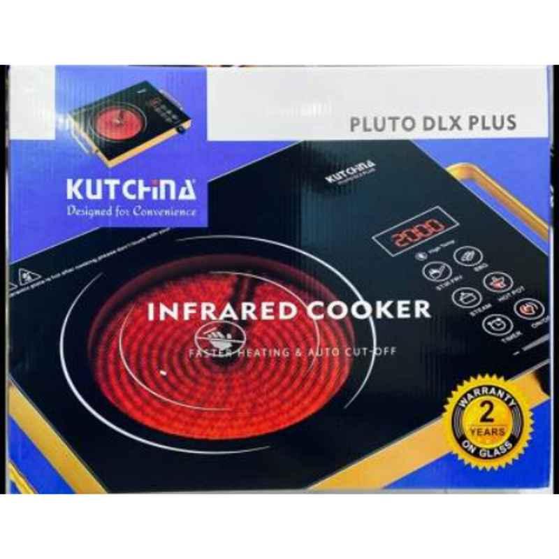 Kutchina Pluto DLX Plus 2000W Black Infrared Induction