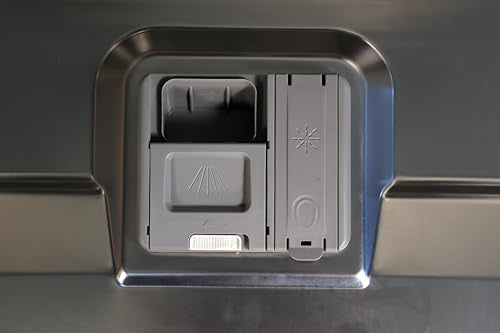 Carysil 08 Place Setting Semi Built in Dishwasher (DW004, Black SS)