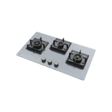 Kaff NYG 783G Built-in Hob: 3 Full Brass High Efficiency Burners