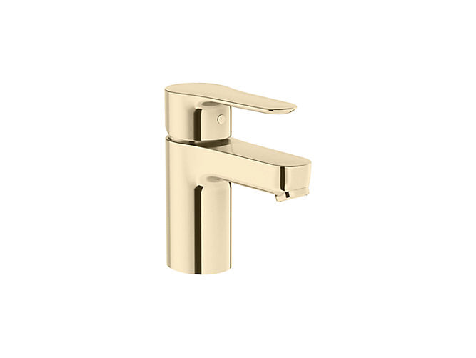 kohler K-29928IN-4ND-AF Single-control basin faucet without drain in french gold