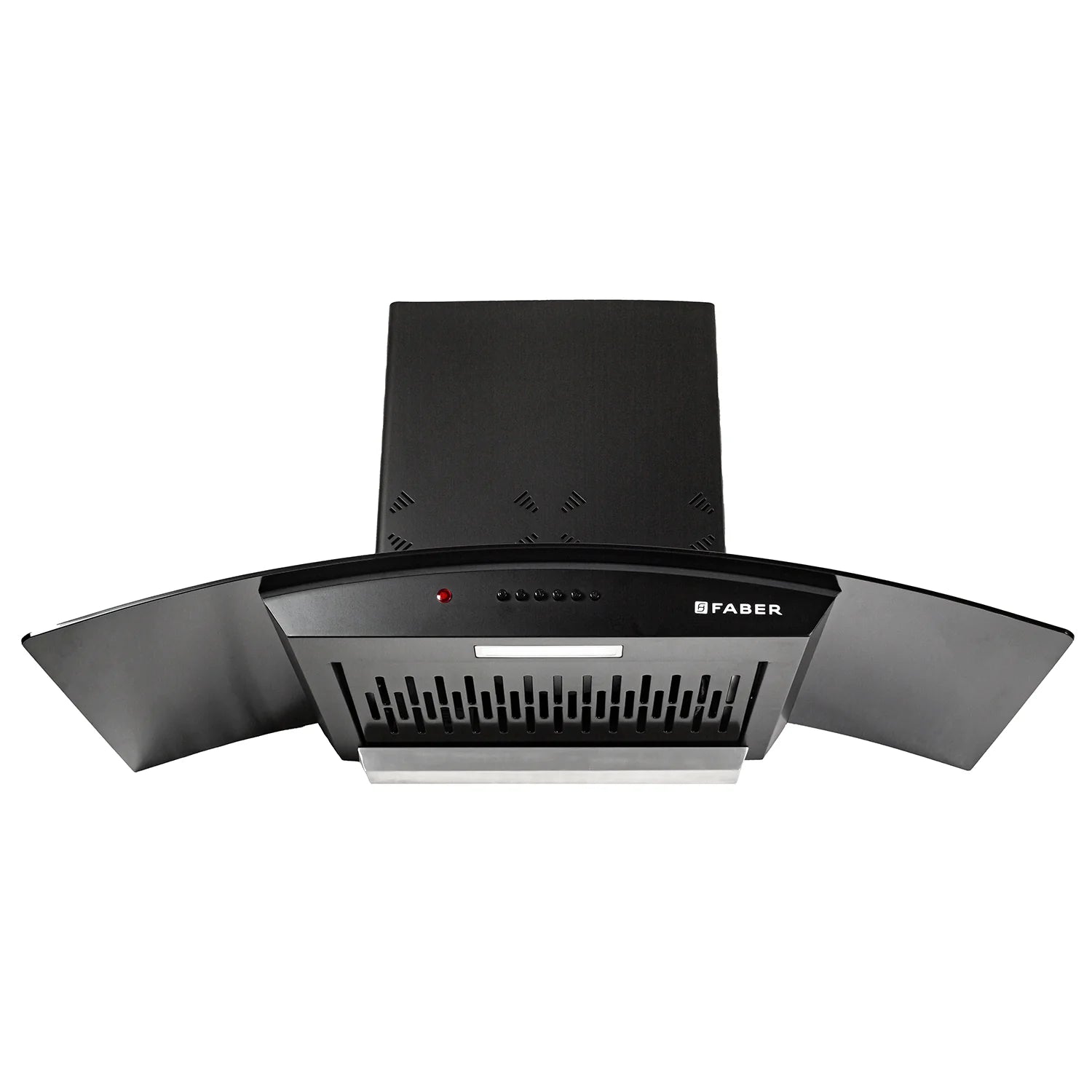 Faber Hood Ace Pro 3D HC PB FL BK 60 Wall Mount Black Chimney