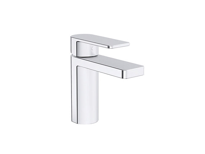 kohler K-23472IN-4-CP Single-control basin faucet with drain in polished chrome