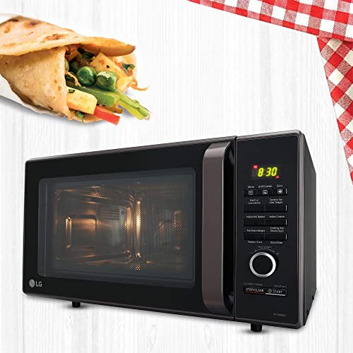 LG 28 L Convection Microwave Oven (MC2886BLT, Black, Stainless Steel Cavity)
