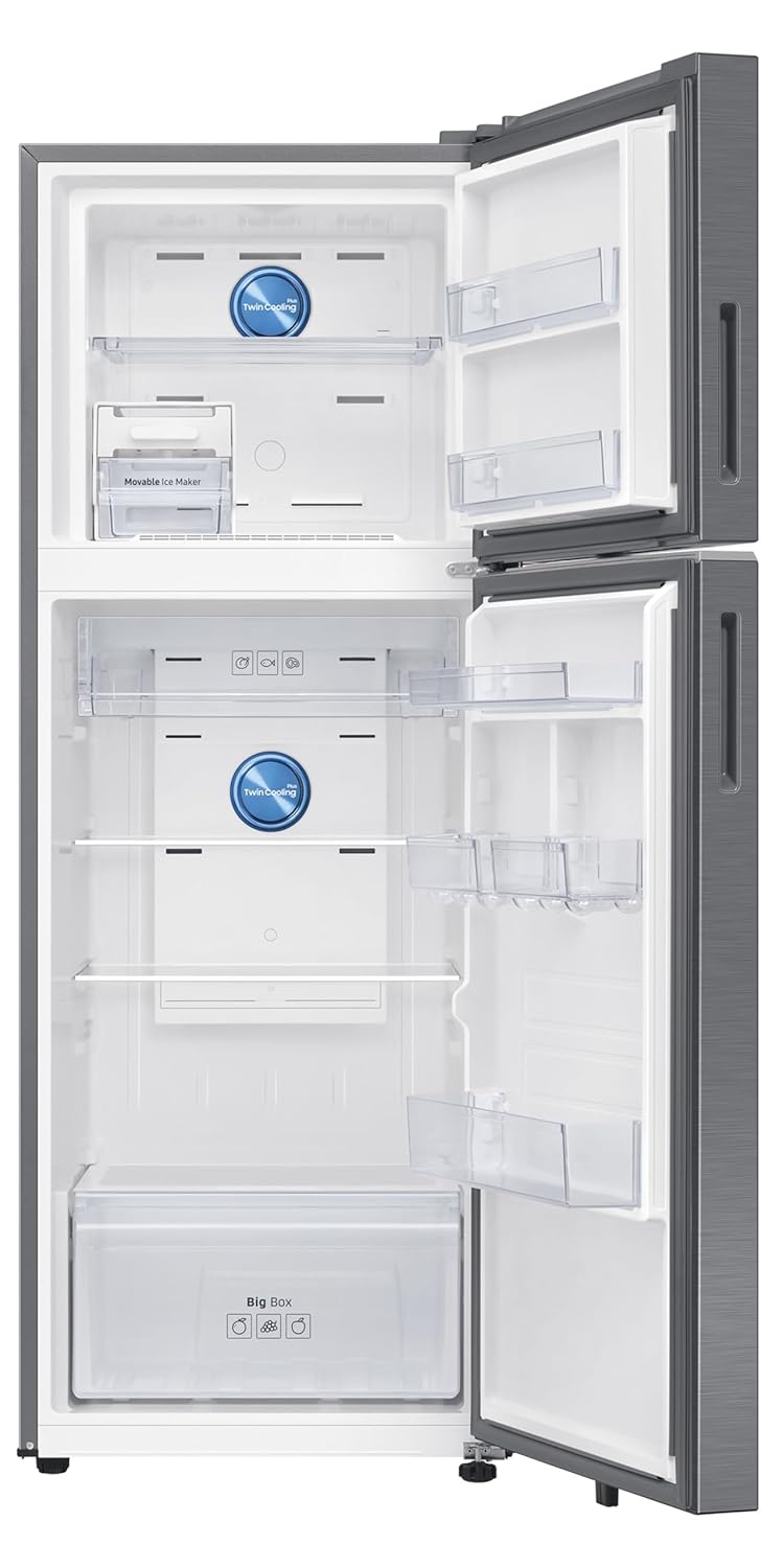 Samsung 330L 2-Star WiFi Double Door Refrigerator (RT34DG5A2BS8HL): 5-in-1 Convertible, Digital Inverter, Frost Free