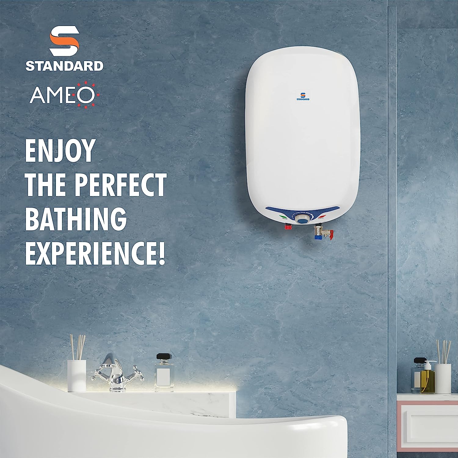 Havells Standard Ameo 15L 5 Star Water Heater White