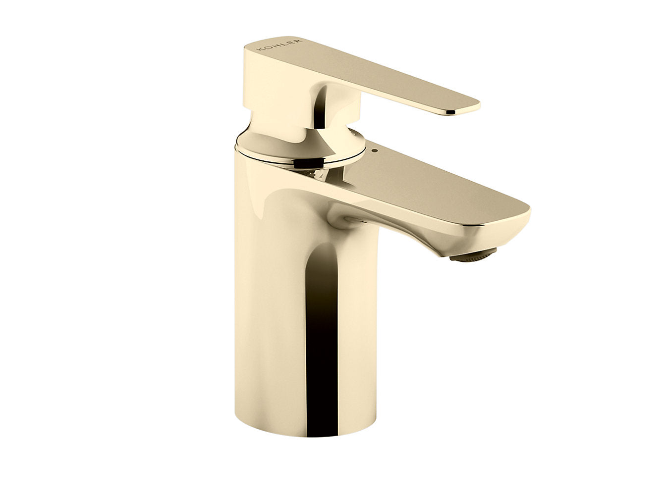 kohler K-72312IN-4ND-AF Single-control basin faucet without drain in french gold