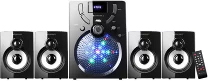 ZEBRONICS ZEB-UDAAN 4 BTRUF 60 W Bluetooth Home Theatre  (Black, 4.1 Channel)