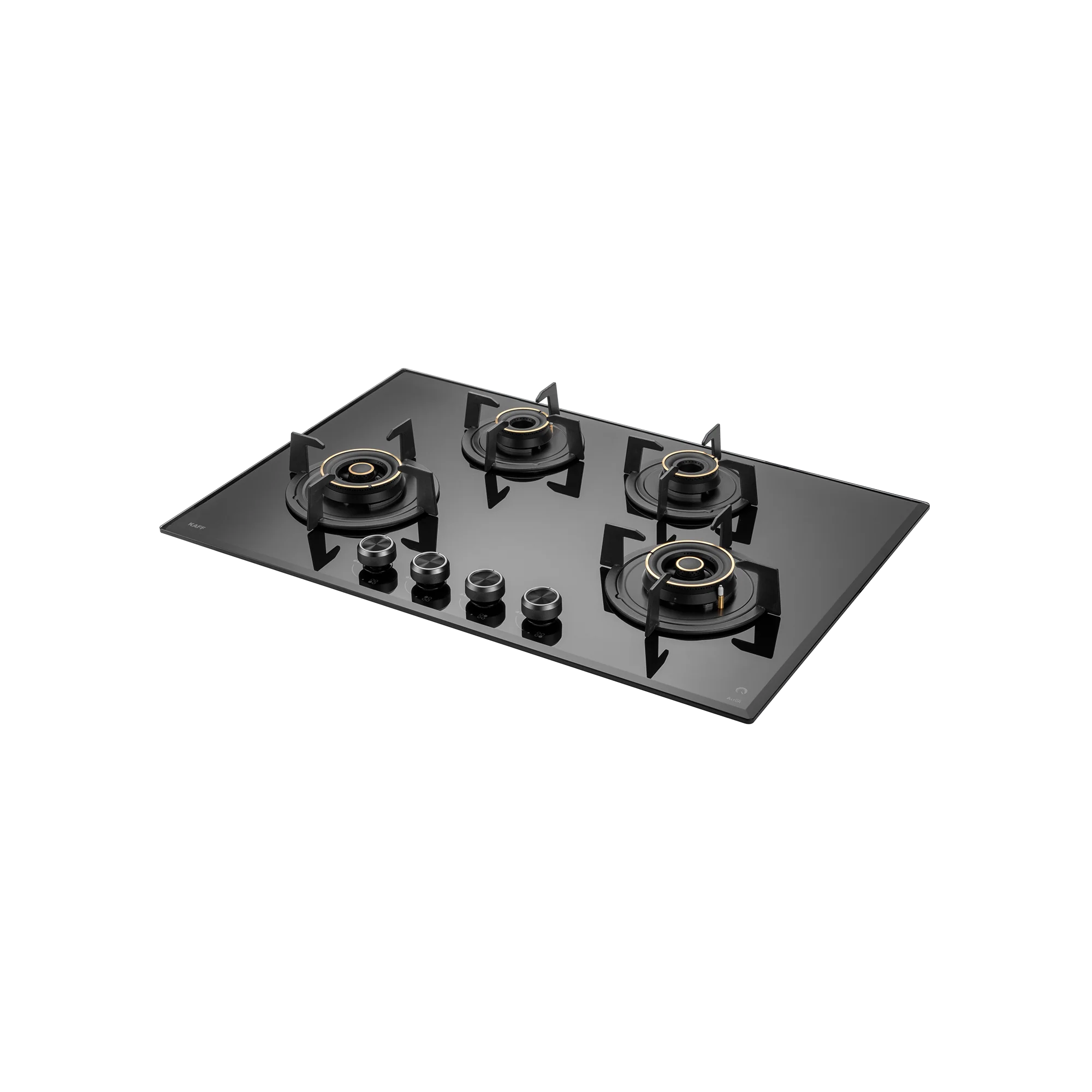 Kaff ALNF 784 Built-in Hob: 4 Brass Burners for High-Efficiency Cooking