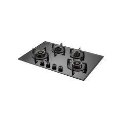 Kaff ALNF 784 Built-in Hob: 4 Brass Burners for High-Efficiency Cooking