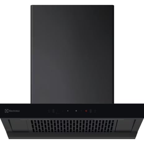 Electrolux ECT6841KB 60cm Wall Mount Chimney (Black, 223 Sq.ft) with Touch Controls