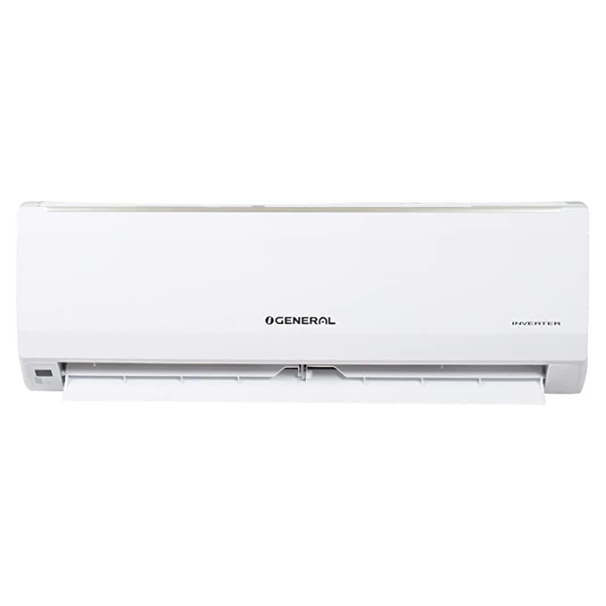 OGeneral 1 Ton 3 Star Split Inverter Air Conditioner ASGA12CLWA-B, White