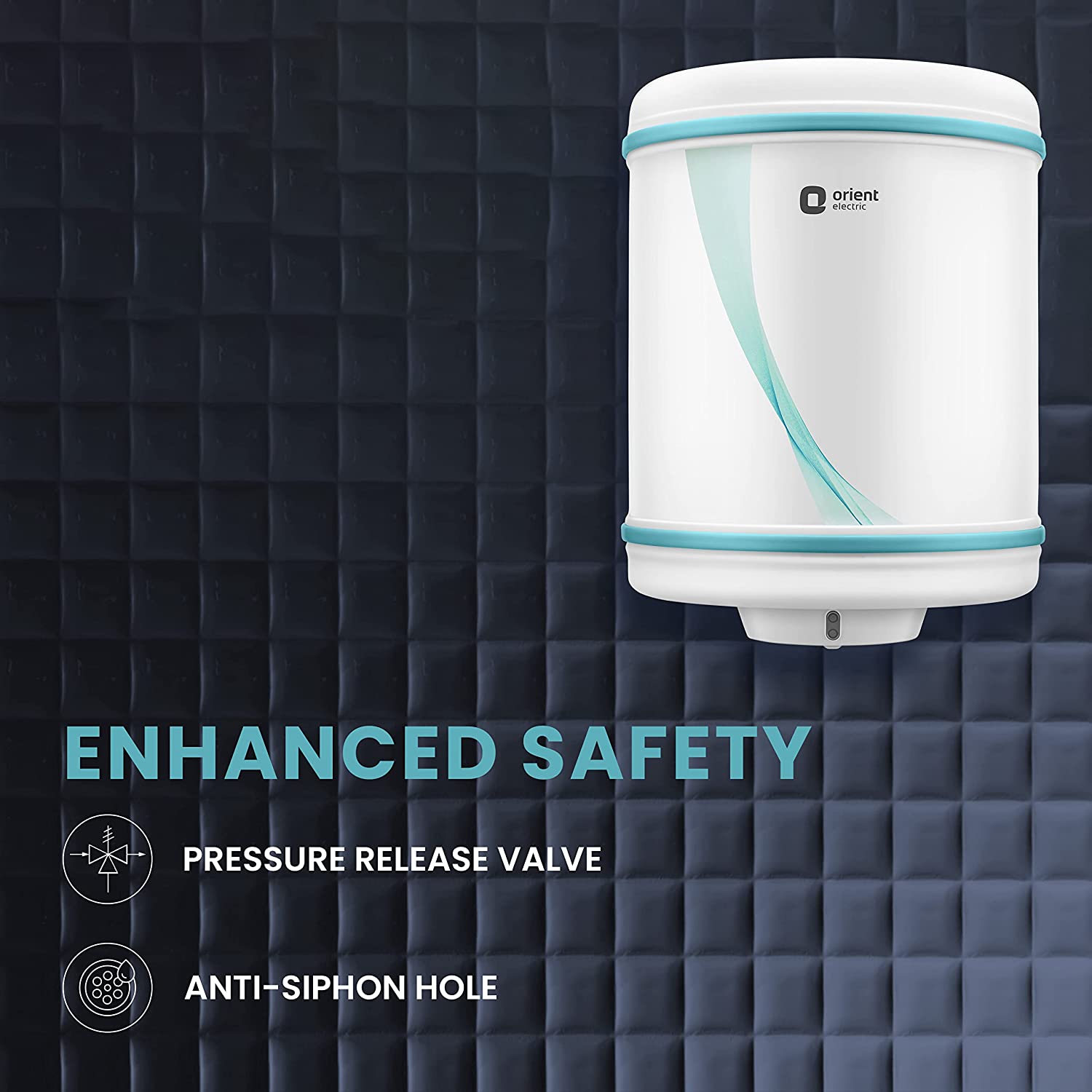 Orient Electric Ecoswift 15 Litre Storage Water Heater