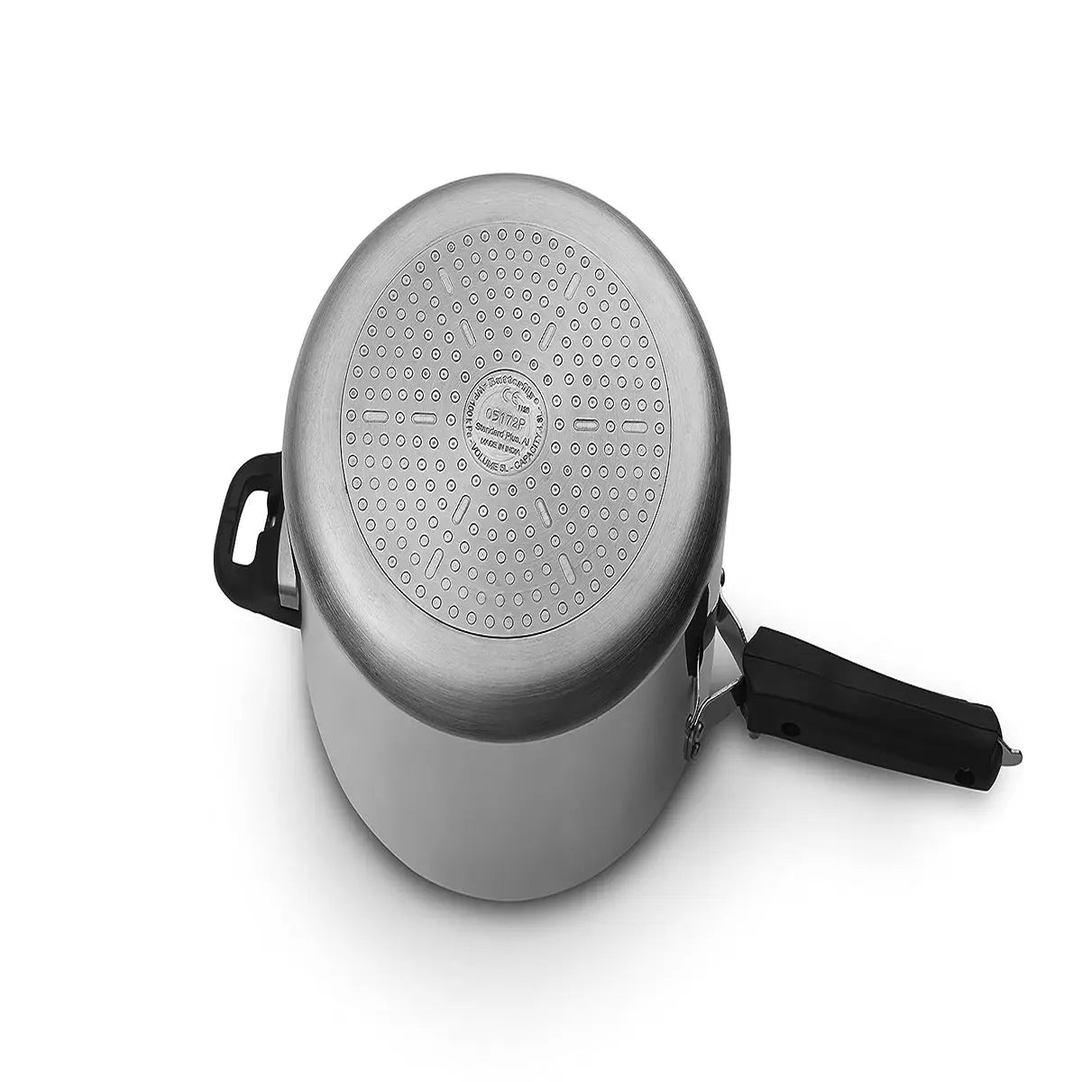 Butterfly Standard Plus Induction Base Aluminium Pressure Cooker, 5 Litre