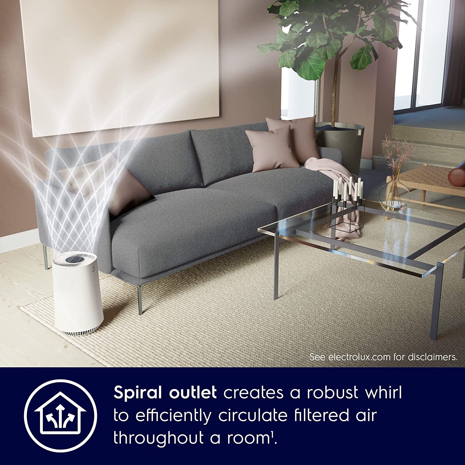 Electrolux Ultimate Home 300 Air Purifier with 4 stage Filter FA31-200WT FA31-200WT (IN)