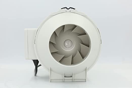 Astberg AF-100P (100mm/4) (198CMH/117CFM) Silent mix flow/Inline fan/Duct fan/Inline duct fan/Exhaust fan/Silent fan