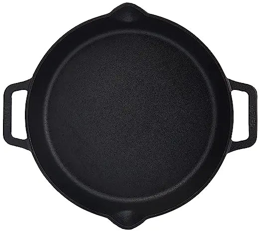 Meyer Cast Iron Skillet (All Cooktop and Induction Compatible) 48447 22cm Black