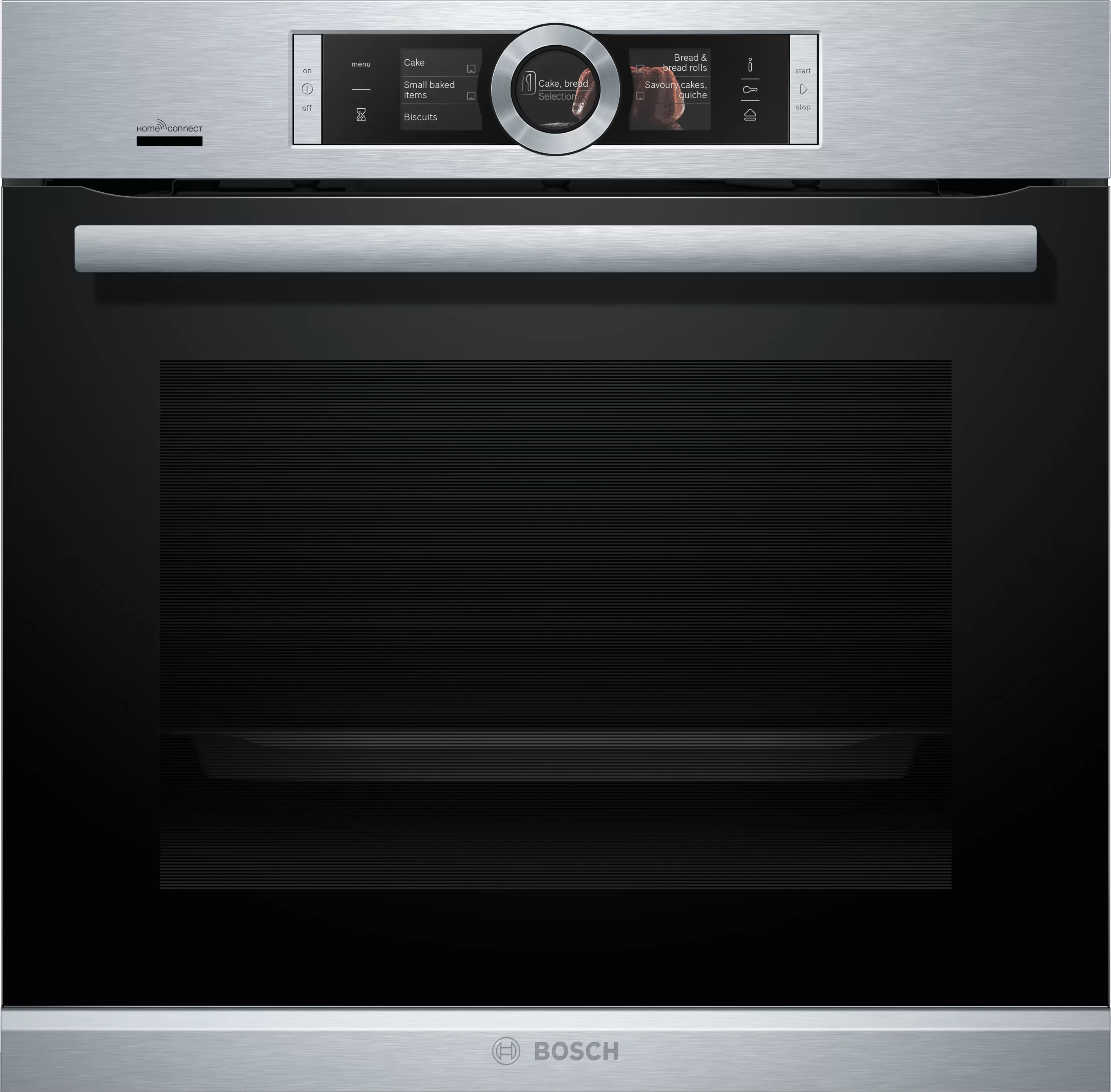 Bosch HRG6769S6 Series 8 Built-in oven with added steam function 60 x 60 cm Stainless steel