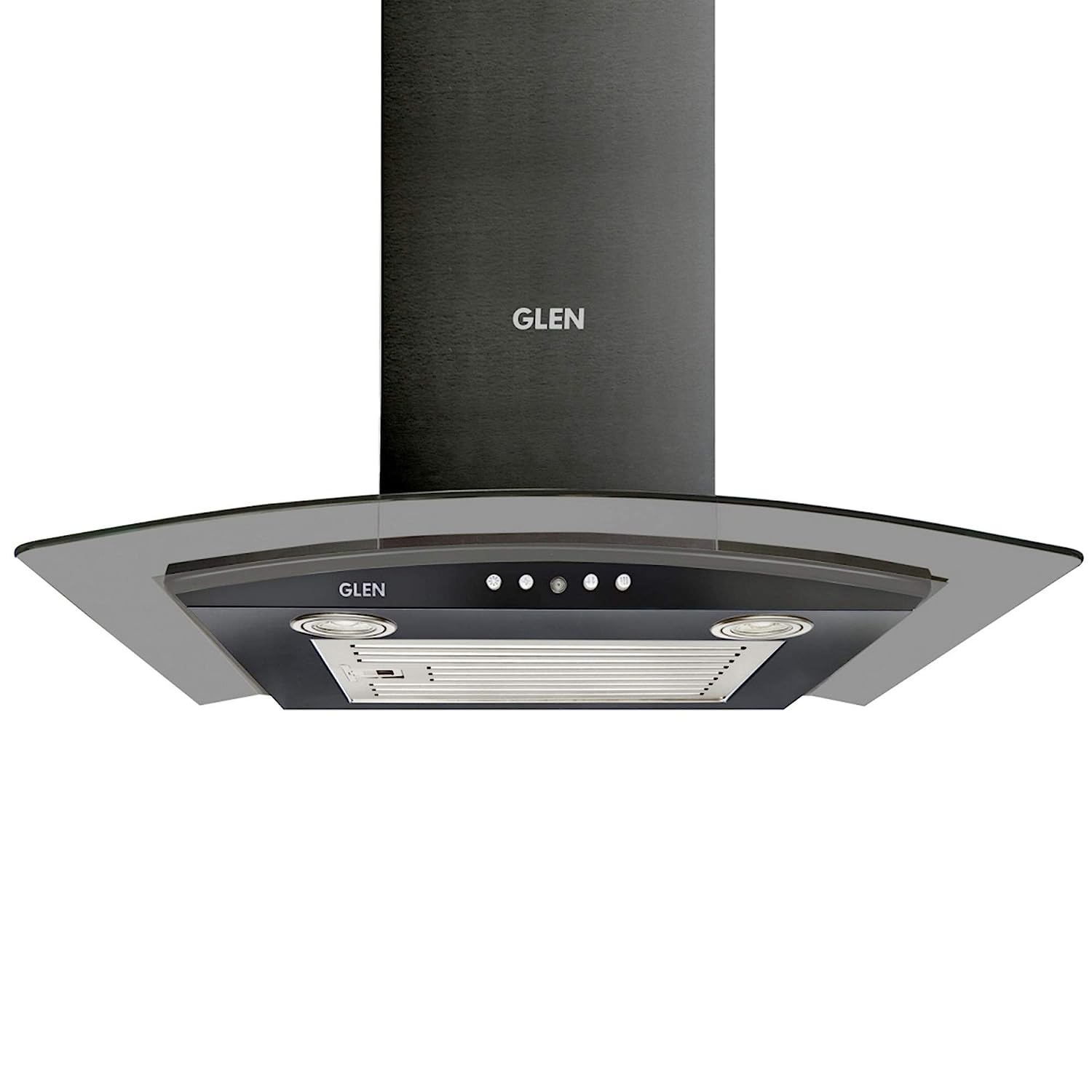 Glen 60cm 1000 m3/hr Chimney (Miso 60 1000 m3 LTW, 1 Baffle Filter, Black)