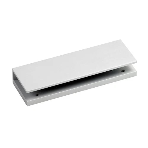 931.35.001 Aluminium Saddle Plate For DCL 87 8 To 12 mm Glass Door Thickness